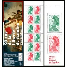 Gros Lot Timbre de collection France - Carnet C1531 40 ans de la Libert de Gandon - Hors Abonnement