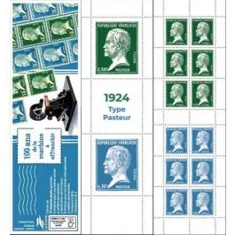 Timbre de collection France - Carnet C1534 "100 ans de la machine a affranchir - Pasteur" - Hors Abonnement Artisanat
