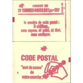 Prix Choc Timbre de collection France - Carnet C1972-C3