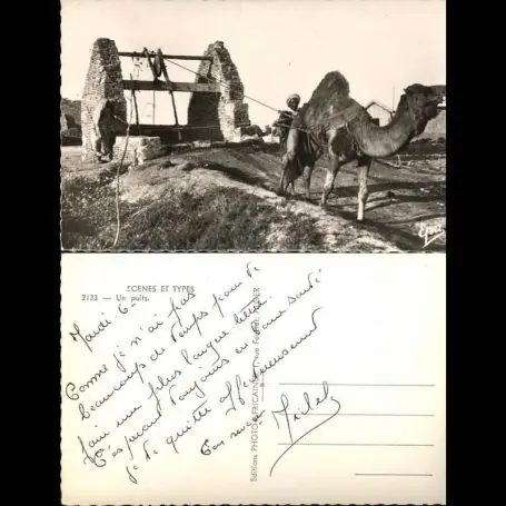 Affaire À Saisir Tunisie - Scenes et types - Un puits - beau plan - CPSM
