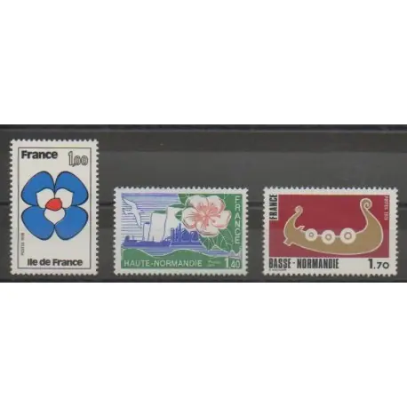 Promotion France - Poste - 1978 - No 1991/1993 - Sites