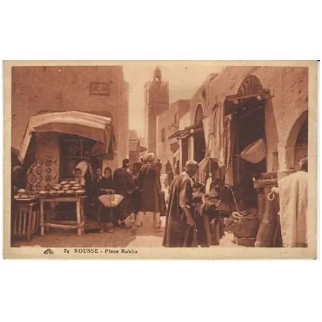 Tunisie - Sousse - Place Rahba Nouvelle Collection