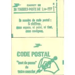 Timbre de collection France - Carnet C2058-C1 Meilleure Vente
