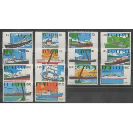 Vente Directe Saint-Christophe - 1990 - No 713/726 - Navigation