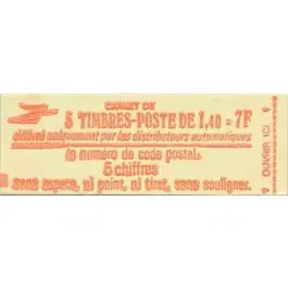 Timbre de collection France - Carnet C2102-C1 Authentique
