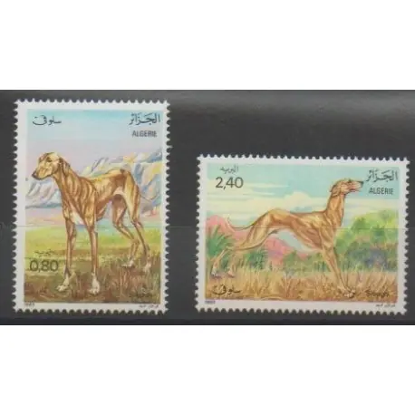Algérie - 1983 - No 798/799 - Chiens Petit Prix