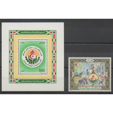 Algérie - 1983 - No 800 - BF4 Retour Gratuit