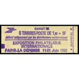 Timbre de collection France - Carnet C2187-C1 Livraison Gratuite