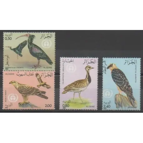 Gros Lot Algérie - 1982 - No 772/775 - Oiseaux