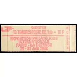 Timbre de collection France - Carnet C2187-C2 Livraison Gratuite