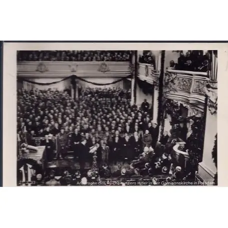 Original Allemagne - Ansprache des Reichskanzler Hitler