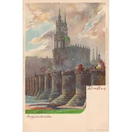 Allemagne - Augustusbrucke Dresden Prix Choc