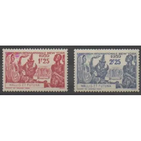 Premium Wallis et Futuna - 1939 - No 70/71