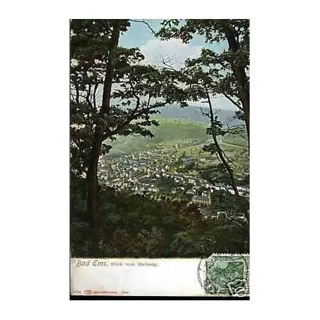 Allemagne - Bad Ems - Blick vom Malberg Soldes