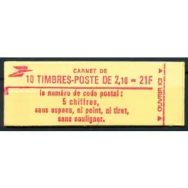 Timbre de collection France - Carnet C2319-C1 Top Qualité