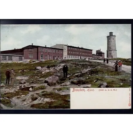 Nouvelle Collection Allemagne - Brocken - Harz. - 1142 meter uber der Meer