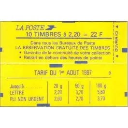 Timbre de collection France - Carnet C2376-C11 Offre Du Jour