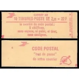 Timbre de collection France - Carnet C2376-C2 Meilleur Prix