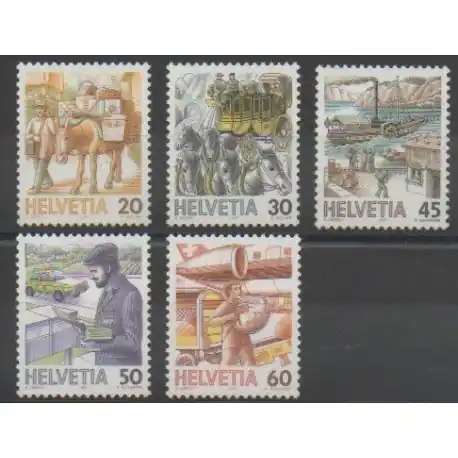 Achetez Aujourd’hui Suisse - 1987 - No 1264/1268