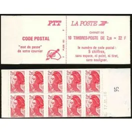 Timbre de collection France - Carnet C2427-C1b Gros Lot