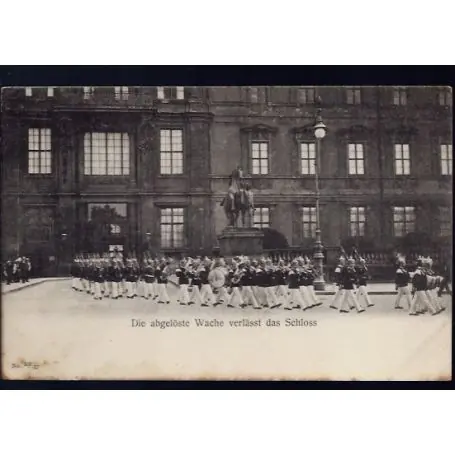 Allemagne - Die abgeloste Wache verla¤sst des Schloss Seulement Aujourd’hui