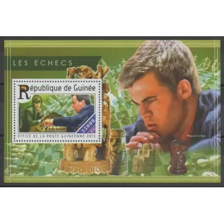 Guinée - 2015 - No BF1810 - Échecs Nouveauté