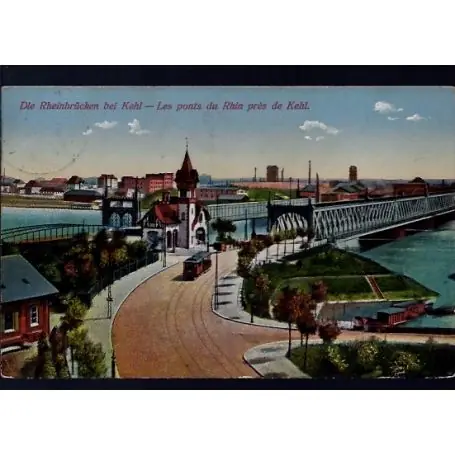 Allemagne - Die Rheinbrucken bei Kehl Nouvel Arrivage