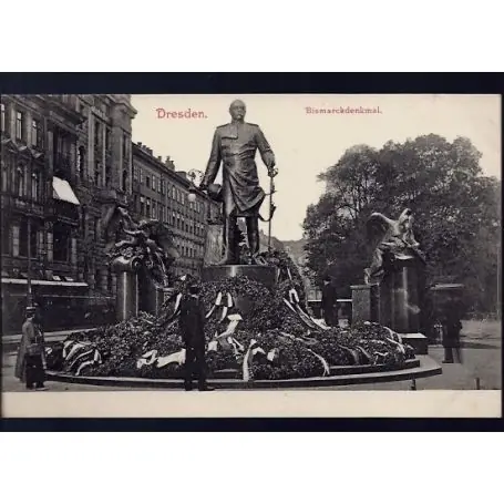 Allemagne - Dresden - Bismarckdenkmal Premium