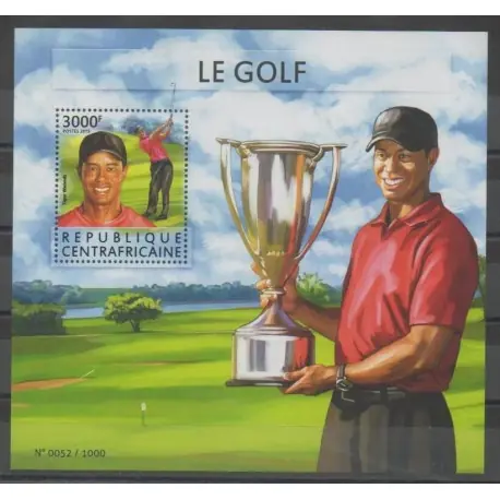 Centrafricaine (République) - 2015 - No BF867 - Sports divers Offre Limitée
