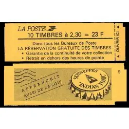 Timbre de collection France - Carnet C2614-C4 Meilleure Vente