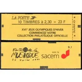 Timbre de collection France - Carnet C2614-C9 Meilleur Choix