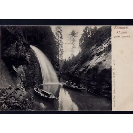 Allemagne - Edmunds-klamm - Bohm. Scweiz. - Barques Garantie Incluse