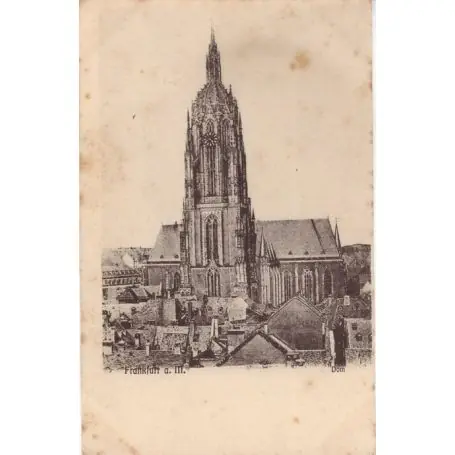 Allemagne - Frankfurt a. M. - Dom Seulement Aujourd’hui