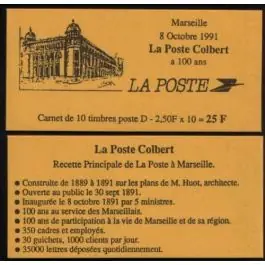 Timbre de collection France - Carnet C2712-CP1 Offre Du Jour