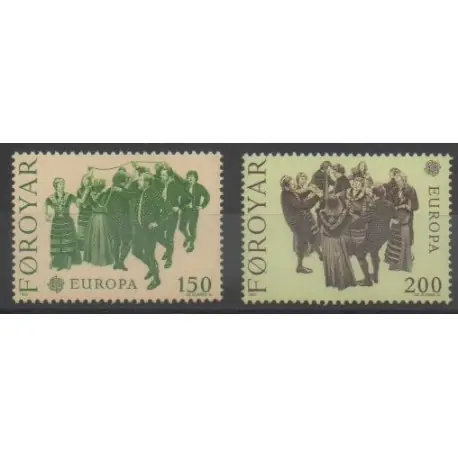 Haute Qualité Féroé (Iles) - 1981 - No 57/58 - Europa