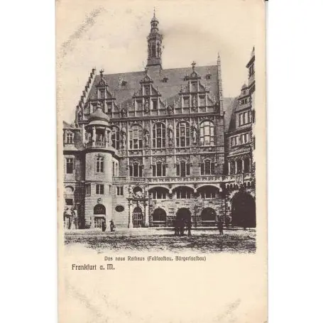 Meilleure Vente Allemagne - Frankfurt a.M Das neue Rathaus (Feftfaalbau, Burgerfaalbau)