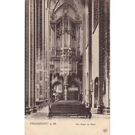 Allemagne - Frankfurt a.M Die Orgel im Dom Certifié