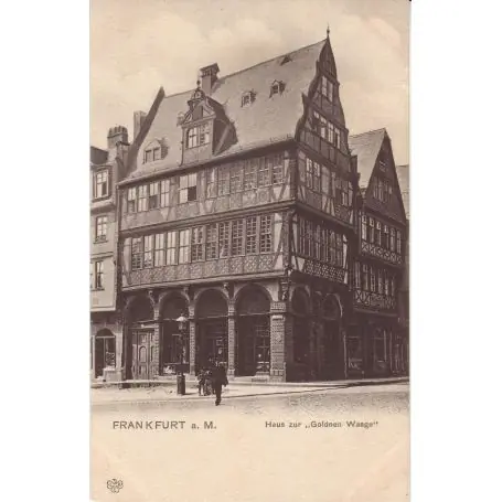 Allemagne - Frankfurt a.M Haus zur, Goldnen Waage Meilleure Qualité