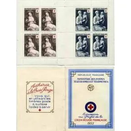 Timbre de collection France - Carnet Croix Rouge 2002 (1953) Bon Plan