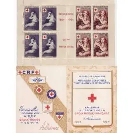 Timbre de collection France - Carnet Croix Rouge 2003 (1954) Prix Promo