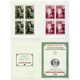 Timbre de collection France - Carnet Croix Rouge 2005 (1956) Édition Limitée