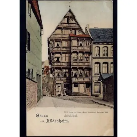 Prix Cassé Allemagne - Gruss aus Hildesheim - Rolandhospital - 1899