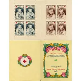 Timbre de collection France - Carnet Croix Rouge 2014 (1965) Promotion