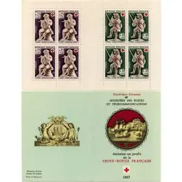 Haute Qualité Timbre de collection France - Carnet Croix Rouge 2016 (1967)