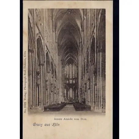 Authentique Allemagne - Gruss aus Koln - Innere Ansicht vom Dom