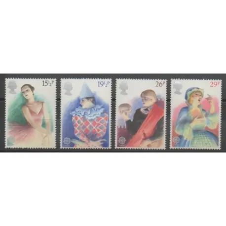 Prix Choc Grande-Bretagne - 1982 - No 1043/1046 - Europa