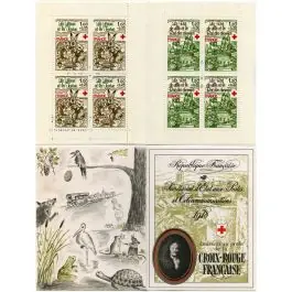 Petit Prix Timbre de collection France - Carnet Croix Rouge 2027 (1978)