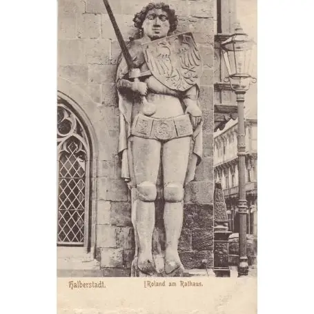 Allemagne - Halberstadt. Roland am Rathaus Jusqu’à Épuisement Des Stocks