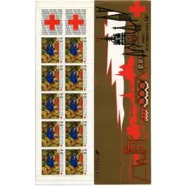 Timbre de collection France - Carnet Croix Rouge 2036 (1987) Édition Limitée