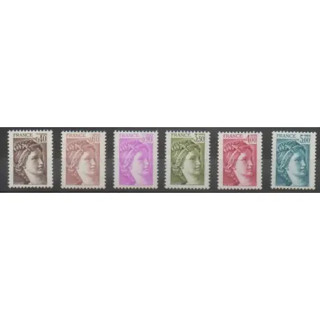 Achat Immédiat France - Poste - 1981 - No 2118/2123